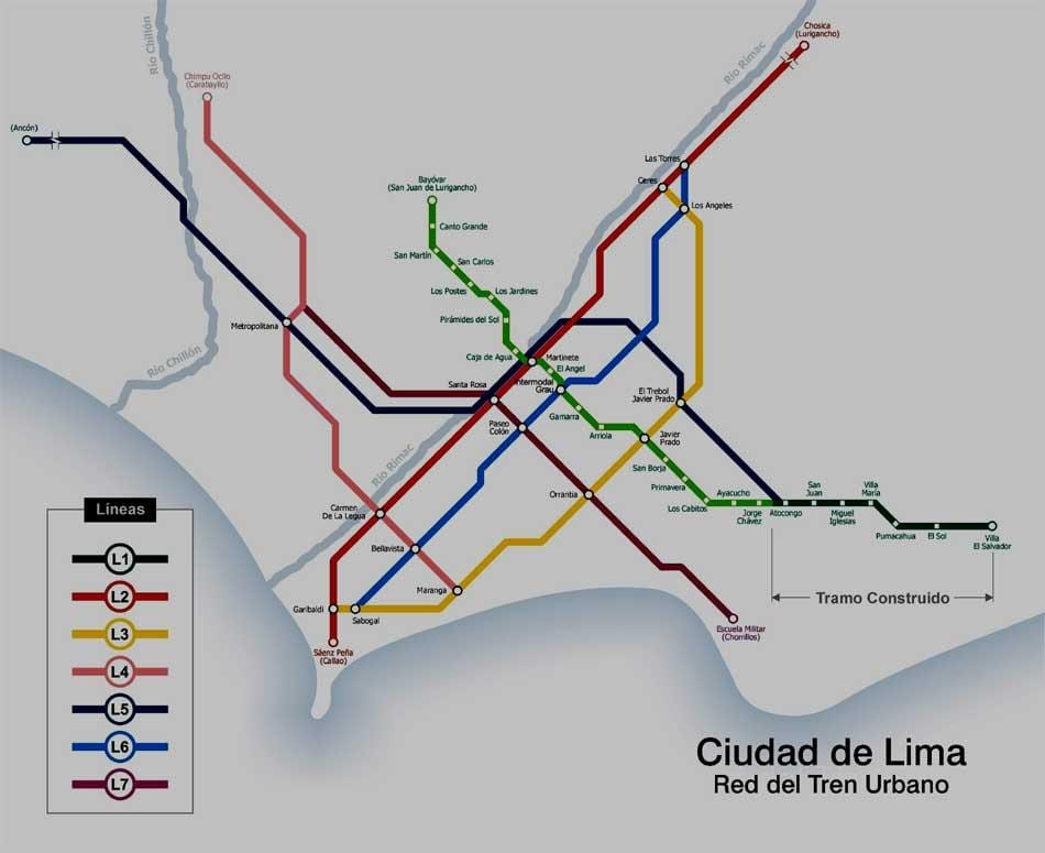 Lima, peru peta metro